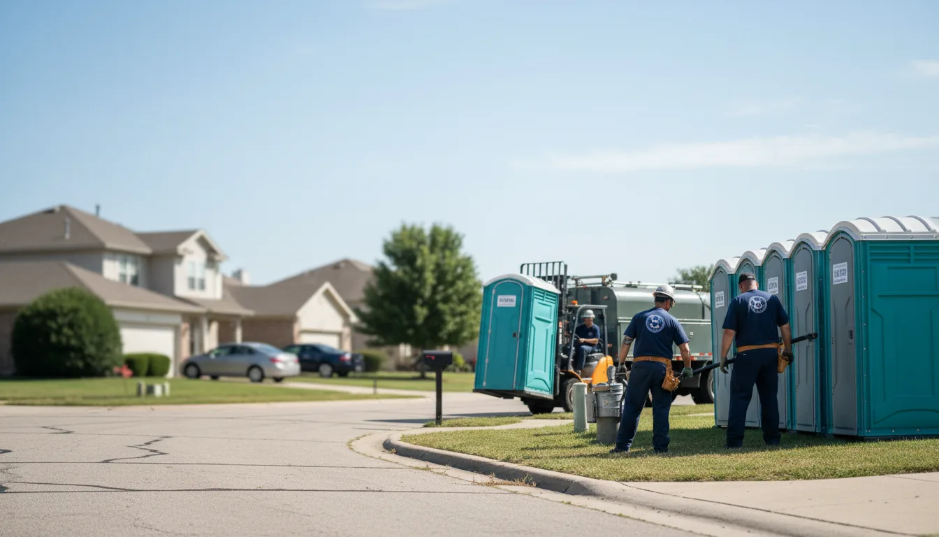 Porta Potty Rental in Gilberts, IL near me